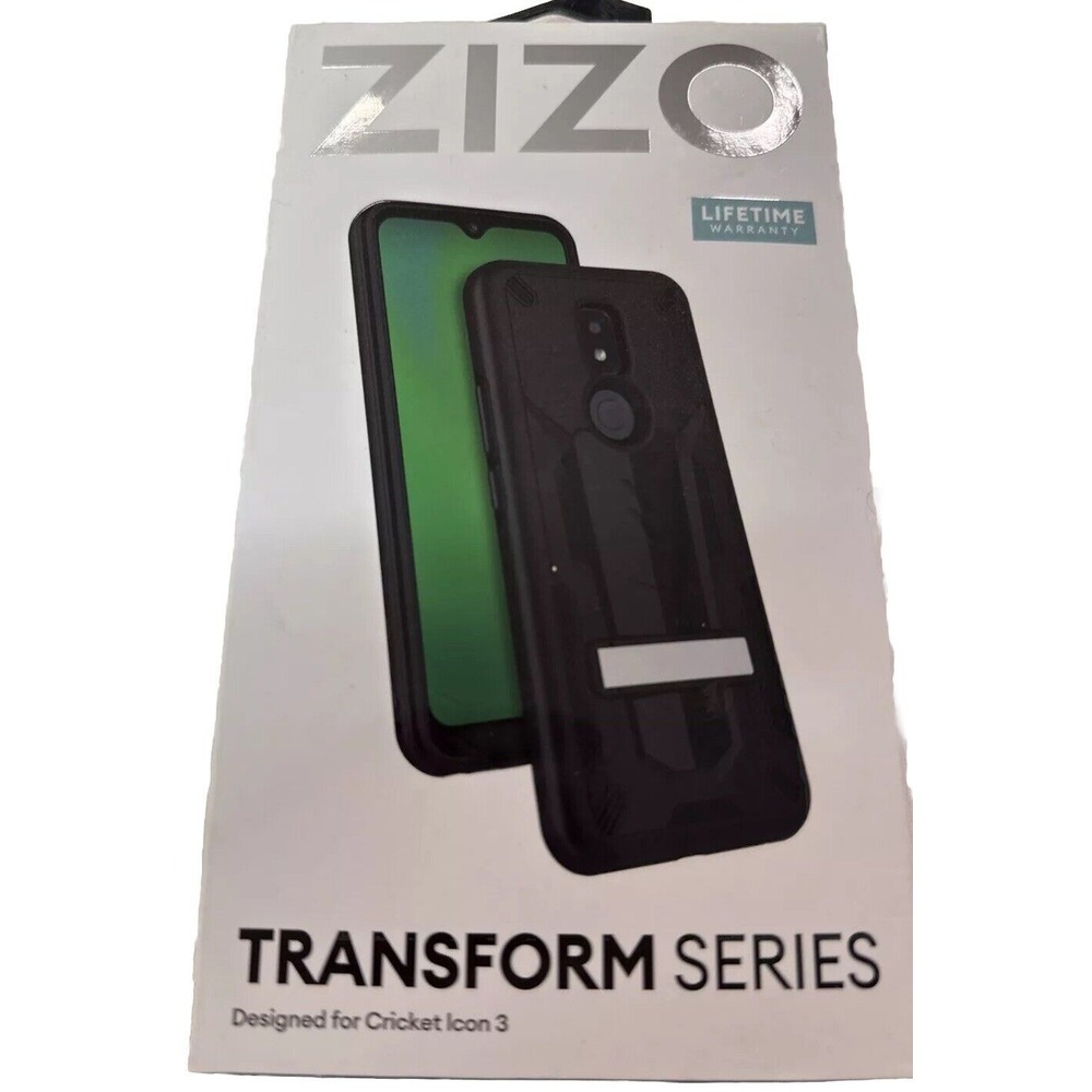 Zizo TRANSFORM Series for Cricket Icon 3 Case - Black‎